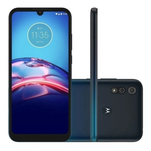 Smartphone Motorola Moto E6s 32gb Tela 6.1'' 2gb Azul Xt2053