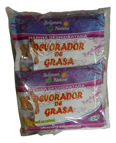 Devorador D Grasa Harina = 4 Sobres Grandes, 1 Kg . Aprox. 