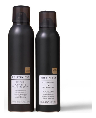 Conjunto De Modelagem Para Cabelo Seco Kristin Ess - Shampoo