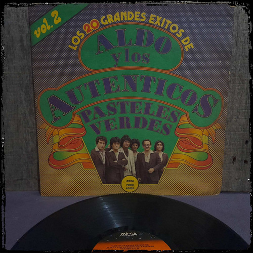 Aldo Y Los Autenticos Pasteles Verdes 20 Exitos Vol 2 Vinilo