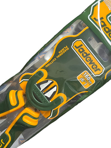 Pinza Alicate Corte Diagonal 160mm 6 PuLG Jadever Jdpl3c06 Color Verde