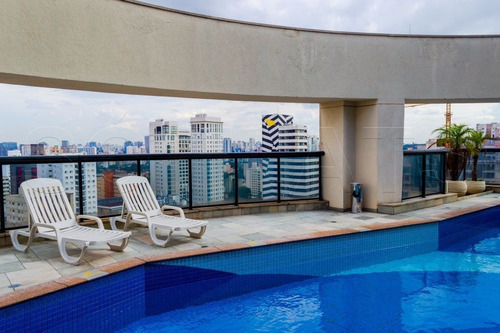 Imagem 9 de 15 de Flat Lindo Em Moema, Conheça E Alugue Hoje Já. Slaviero Moema. - Sf31642