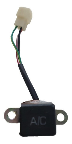 Imagem 1 de 5 de Interruptor Ar Condicionado Universal Botão 12v E 24v