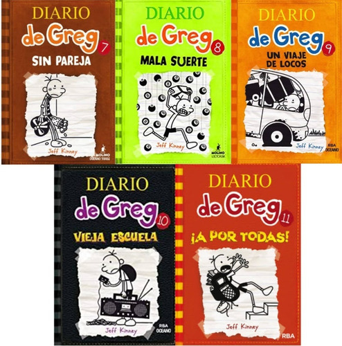 5x1 Diarios De Greg 7 + 8 + 9 + 10 + 11