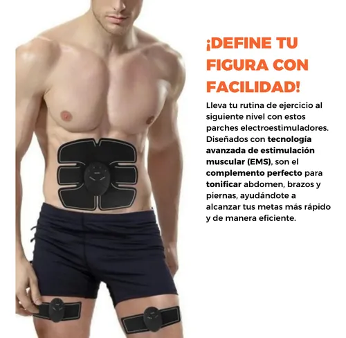 Electroestimulador Tens Muscular Abdominal Y Brazo Electrico