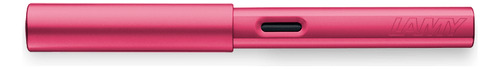 Pluma Lamy Al-star Fiery Ef Tinta Azul Exterior Rojo