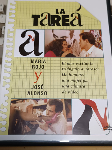 Dvd  La Tarea María Rojo Y José Alonso