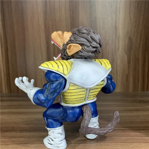 Figura Do Macaco Rugindo De Dragon Ball Vegeta, Boneca Goril