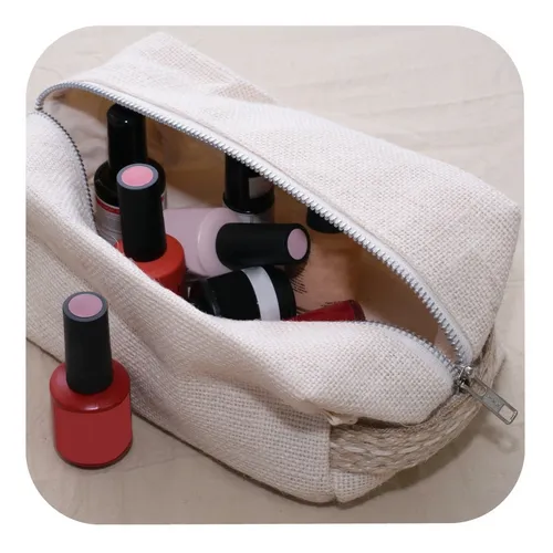 Neceser de arpillera sales