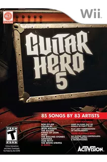 Guitar Hero 5 - Nintendo Wii (solo Juego)*