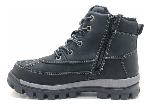 Zapatilla Borcego Nene Abrigado Cordones Botanguita Walla