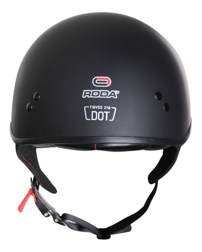 Imagen 4 de 5 de Casco Roda Liberty Cachucha Chopper Certificado Dot C/ Gafas
