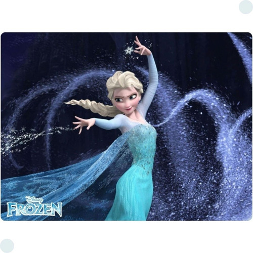 4 Jogo Americano Frozen Disney - Impermeável Limpa Facil Pvc Frozen Disney Infantil 001