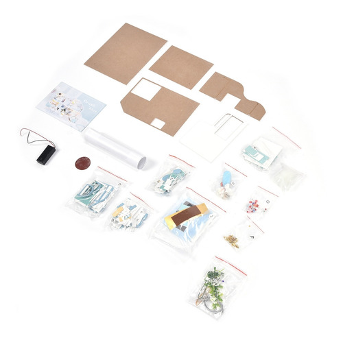 Kit De Casa De Muñecas Otviap Para Bricolaje, Kit De Constru