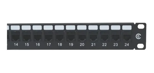 PATCH PANEL CAT6 24 PTOS WG