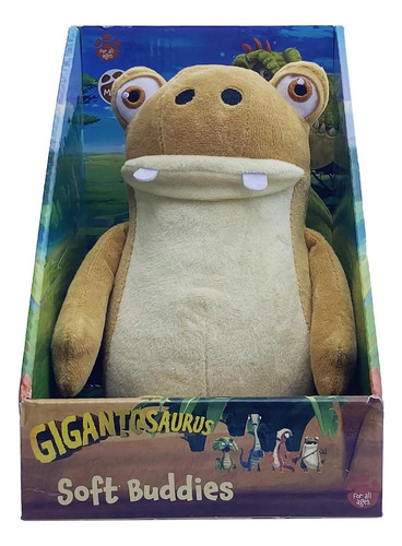 Gigantosaurus Peluche Suave Mazu 25.4 Cm Beige Verde