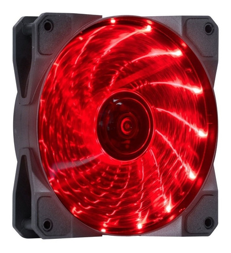 Cooler Fan Vinik V Lumi 12cm Com 15 Pontos Led 1200 Rpm