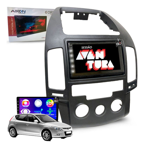 Multimidia Aikon Com Tv 1080p Hyundai I30 2009-2012 Carplay
