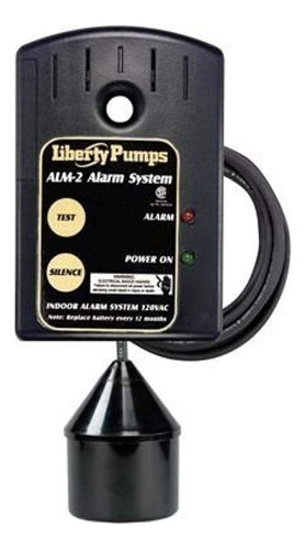 Liberty Pumps Alm-2 Alarma De Flotación De Agua Alta Con Cab