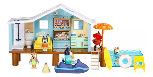 Bluey Ultimate Casa De Playa Incluye Familia De Bluey