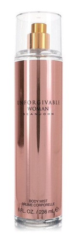 Body Spray 8.0 Onzas Unforgivable Por Sean John Para Mujer