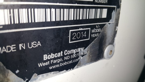 Minicarregadeira Bobcat S650 - 2014 - 2350hs - Aberta C/ Hf