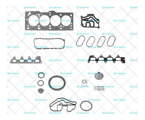 Juego De Empaque Renault Clio Authentique 2002-2006 1.6