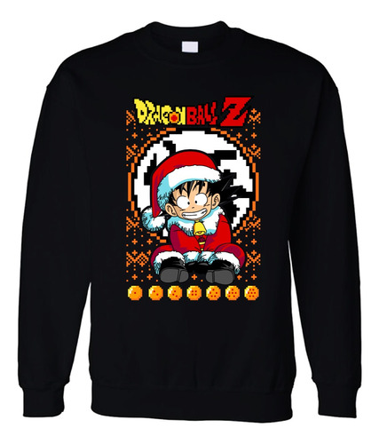Sudadera Navidad Ugly Christmas Dragon Ball Goku N01 B2