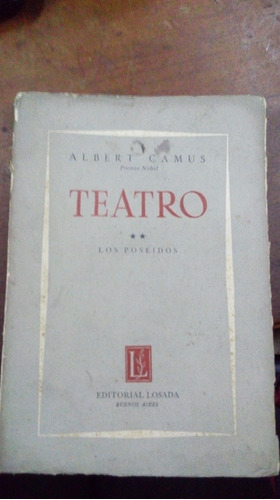 Libro Teatro     Albert Camus         Los Poseídos