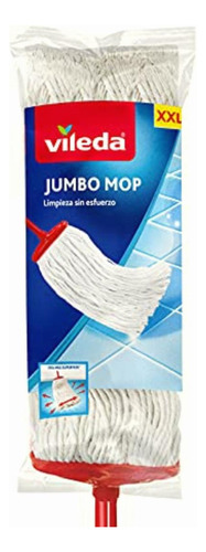 Vileda Trapeador Jumbo Mop Algodón Resistente No Deja