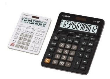 Calculadora Grande De Mesa Casio Modelo Gx-12b-bk-we