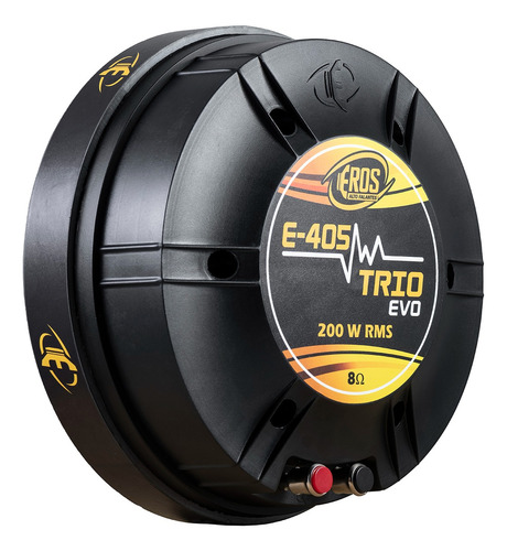 Driver Fenólico Eros E405 Trio Evo Preto 200w Rms 8 Ohms