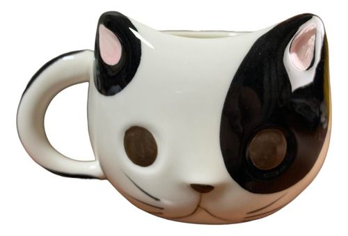 Taza 450ml Gato Kawaii Diseños Varios Regalo + Cuchara