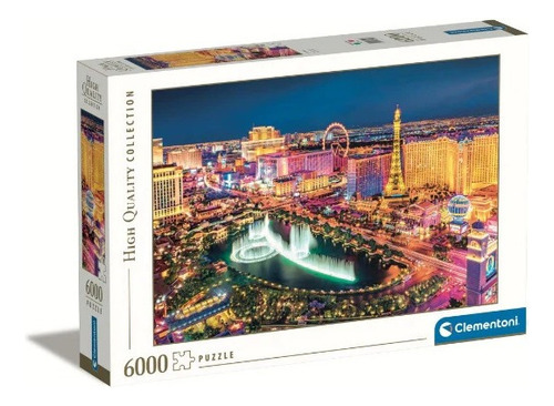 Puzzle Clementoni 6000 Piezas Las Vegas