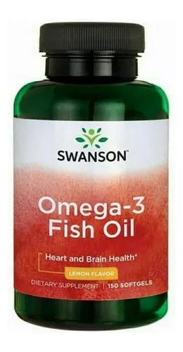 Omega 3 Con Aceite De Pescado 150 Cap Swanson Envio Gratis!