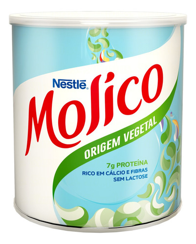 Composto Lácteo Zero Lactose Molico Origem Vegetal Lata 280g