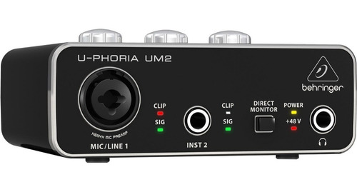Interfaz De Audio Behringer Um-2