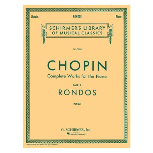  Rondos Libro X: Chopin Complete Works For The Piano / Rondo