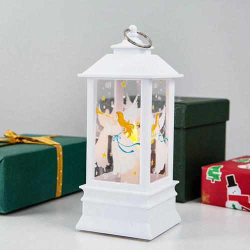 Linterna Colgante Led De Decoración Navideña, Lámpara