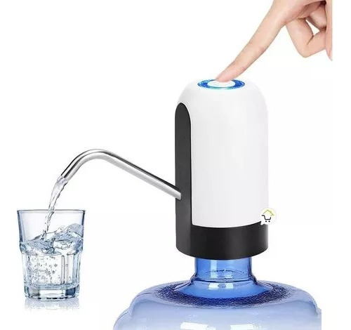 Dispensador Botellón De Agua Recargable Usb Eléctrico Hs06