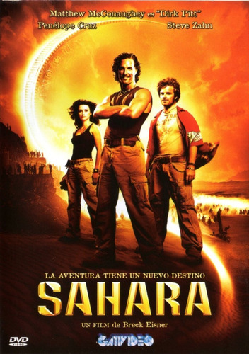 Sahara ( Matthew Mcconaughey / Penélope Cruz ) Dvd Original
