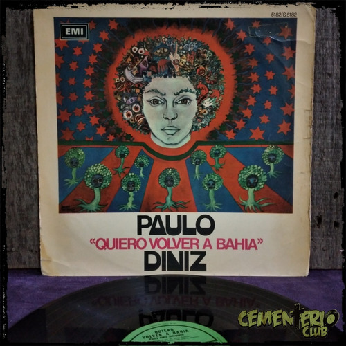 Paulo Diniz Quero Voltar Pra' Bahia - 1970 Arg - Vinilo Lp