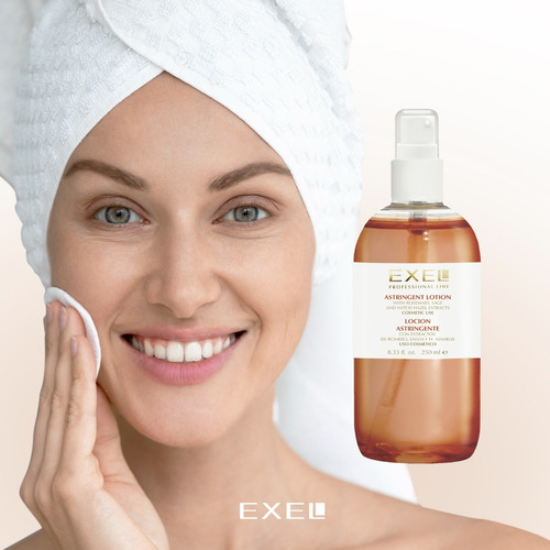 Imagen 2 de 10 de Kit Gel De Limpieza Locion Astrigente Mascara Secativa Exel