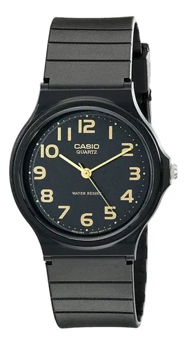 Reloj Casio Ltpv005 Mujer Dorado Negro Watchsalas* Full