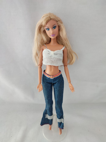 Barbie Rubia Con Articulaciones Mattel 