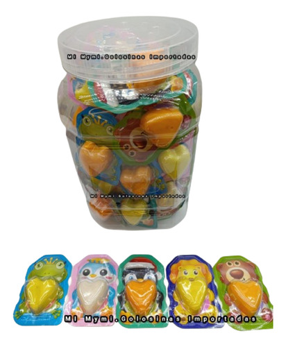 Gomitas Corazón Sueltas X30u Golosinas,cumpleaños,candy Bar