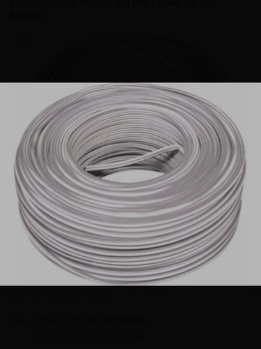 Cable Gemelo 2x1mm X 100metros