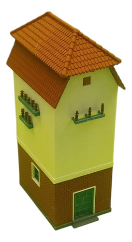 Edificio Casas De Transformador Electrico 1/87 + Postes 3d