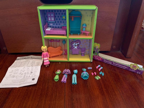 Casa Polly Pocket Trendy 27 Acessórios Móveis Importado Roup