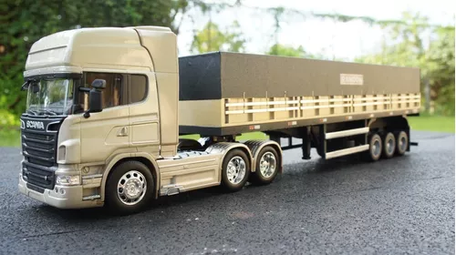 Miniatura Carreta Scania Tanque 1/32